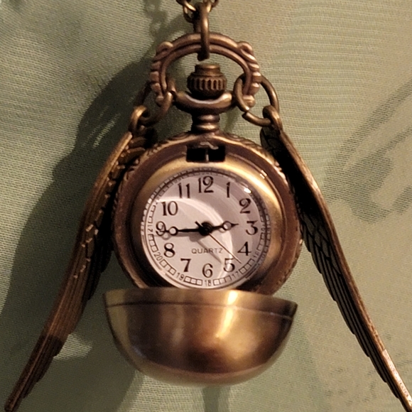 Warner Bros. Jewelry Hogwarts Quidditch Golden Snitch Watch